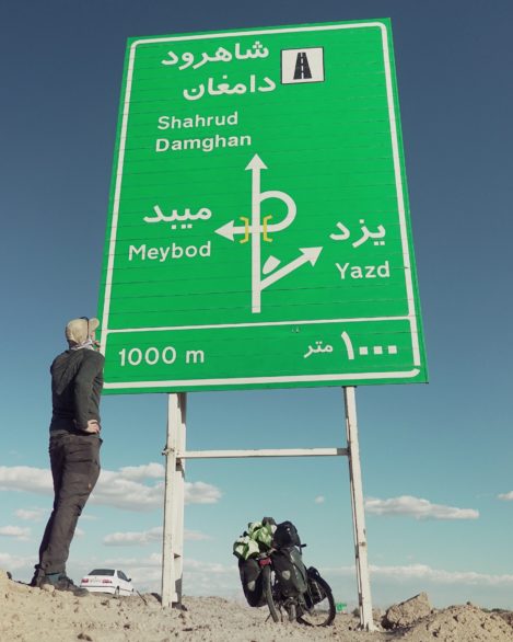 Biketourero Blog, Day 150 - Race for the Visa, Yazd, Iran, Bicycletouring